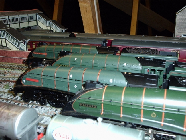 four a4`s in shed area