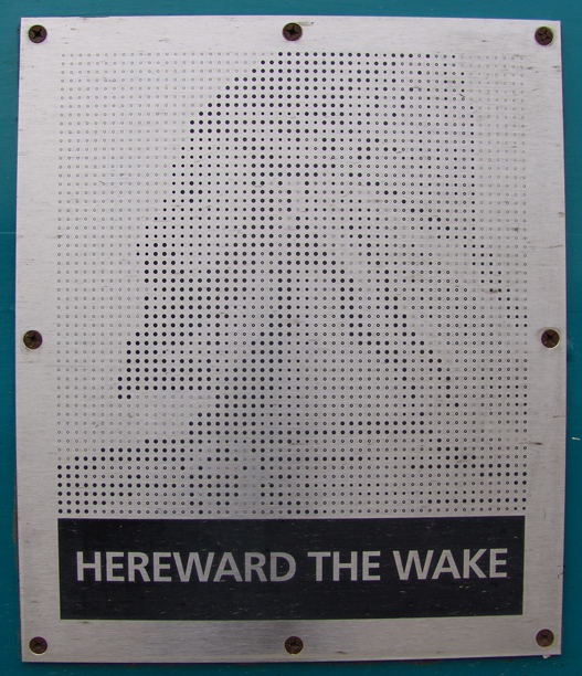 150237 "Hereward the Wake" nameplate