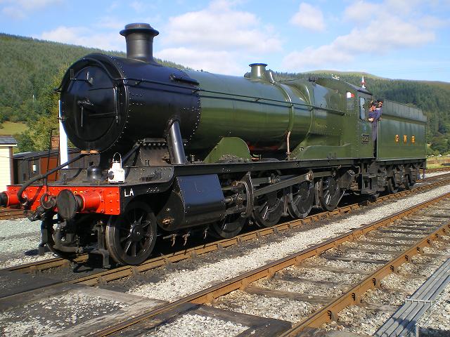 Ex GWR - 2-8-0 at Carrog