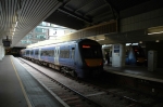 357027 and 357029 at London Fenchurch Street (13/8/07)