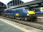 91113 departs Newcastle for Edinburgh