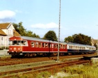 Class 624 Dieselhydraulics in Jever/ Northwest-Germany 1988
